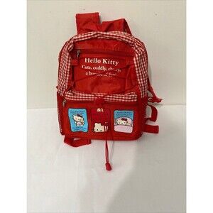 HELLO KITTY AND TEDDY THE TEDDY COLLECTIBLE backpack, kids size